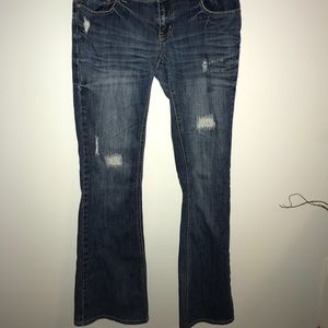 Bellbottom jeans